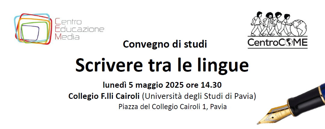 Convegno “Scrivere tra le lingue” – intervento di Graziella Favaro per il Centro COME